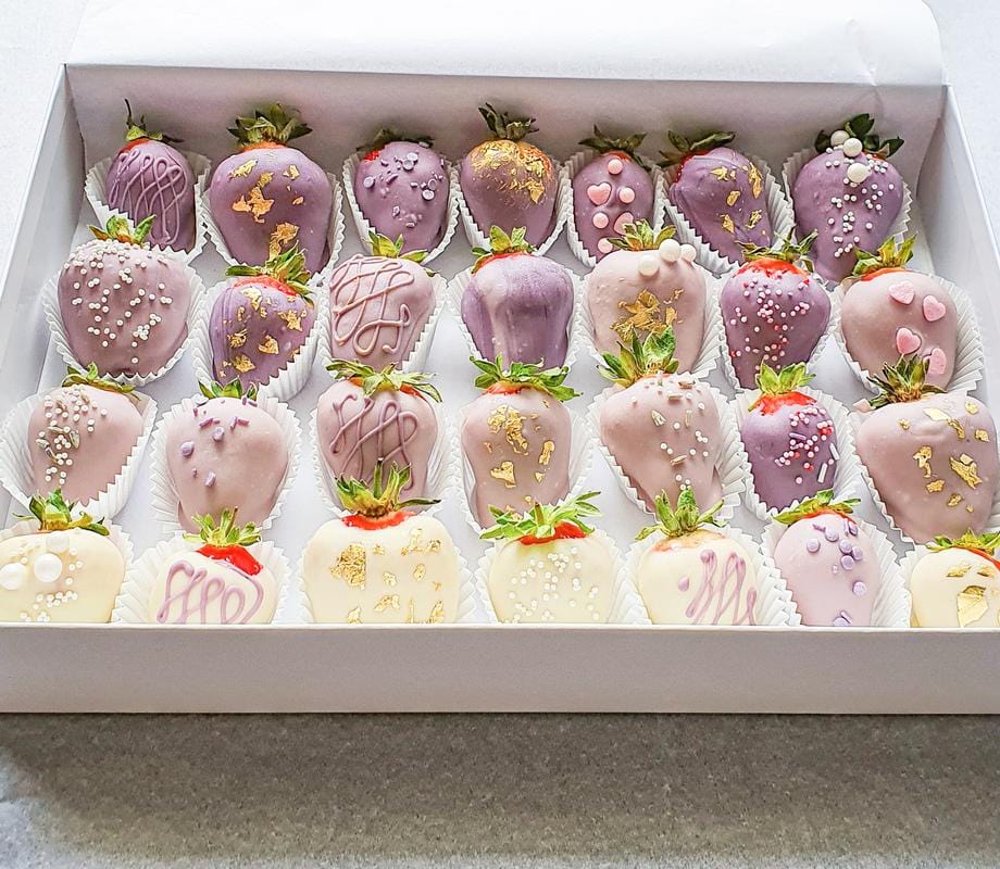 Big Chocolate Covered Strawberries Boxes - Sisi food sculptor